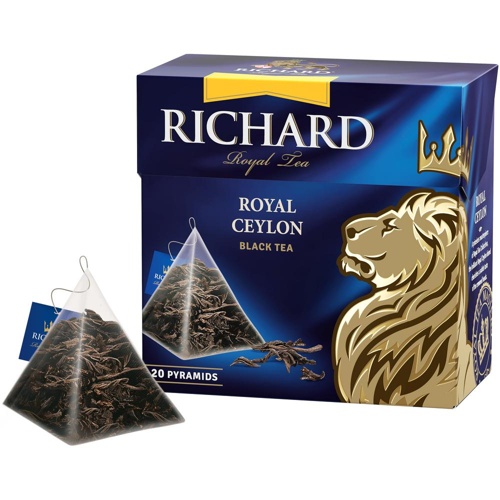 Royal Ceylon, black tea in pyramids, 20х1,7g