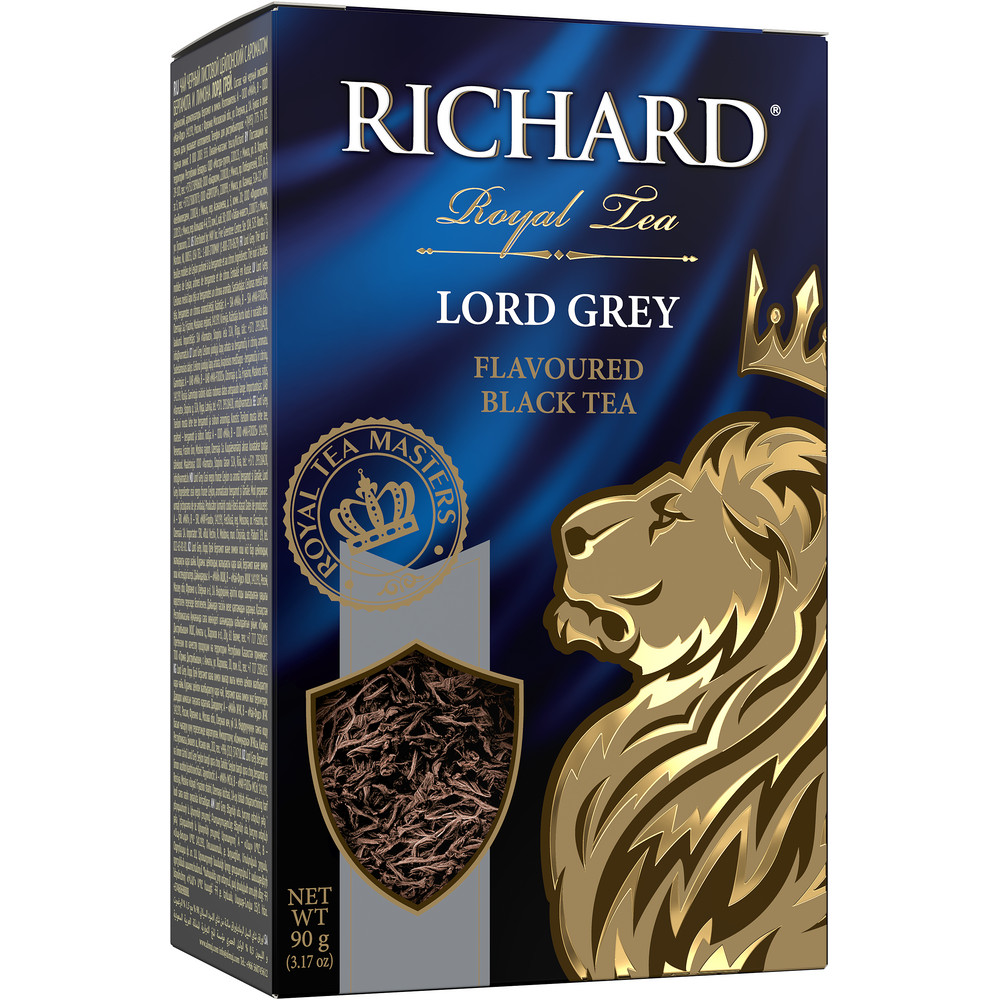 Lord Grey, flavoured loose leaf black tea, 90g