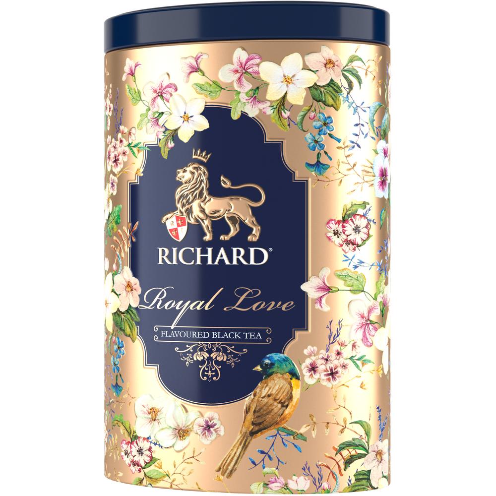 Royal Love, flavoured loose leaf black tea 80g, TIN