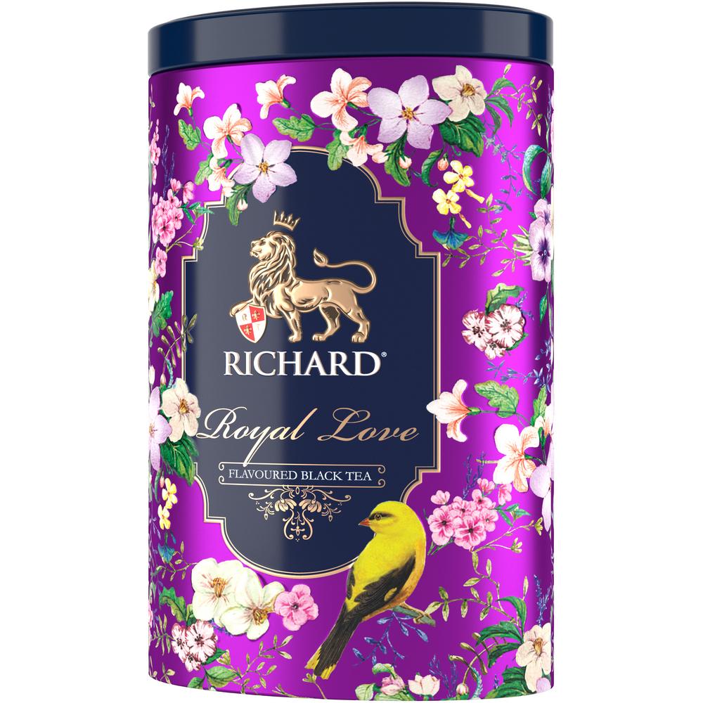 Royal Love, flavoured loose leaf black tea 80g, TIN